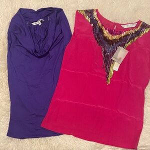 Trina Turk bundle size small stunning sleeveless tops
